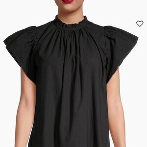 Trovata Birds of Paradise Black Top